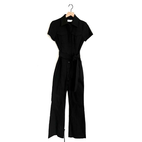 A.L.C Rivington Belted Jumpsuit size US2 - Picture 4 of 10